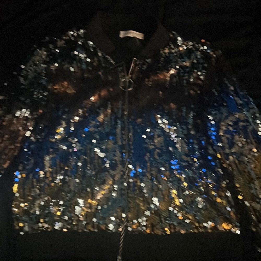 Sequence bomber jacket